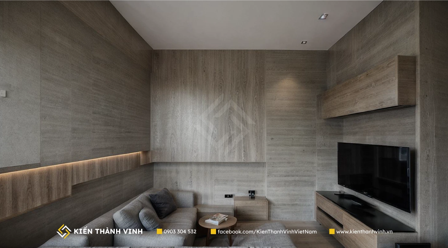 phối cảnh phòng karaoke Cité Des Villas theo kiến trúc phá cách