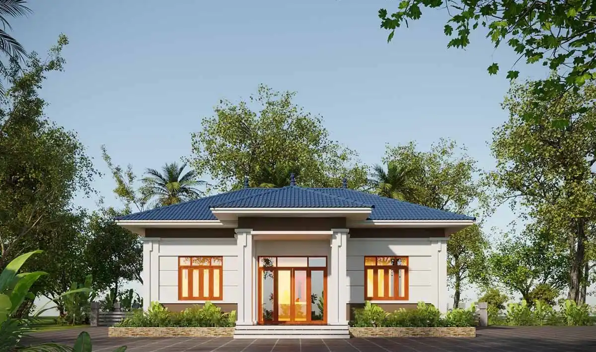 Nhà cấp 4 mái thái đẹp