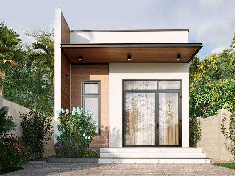 Xây nhà cấp 4 đơn giản