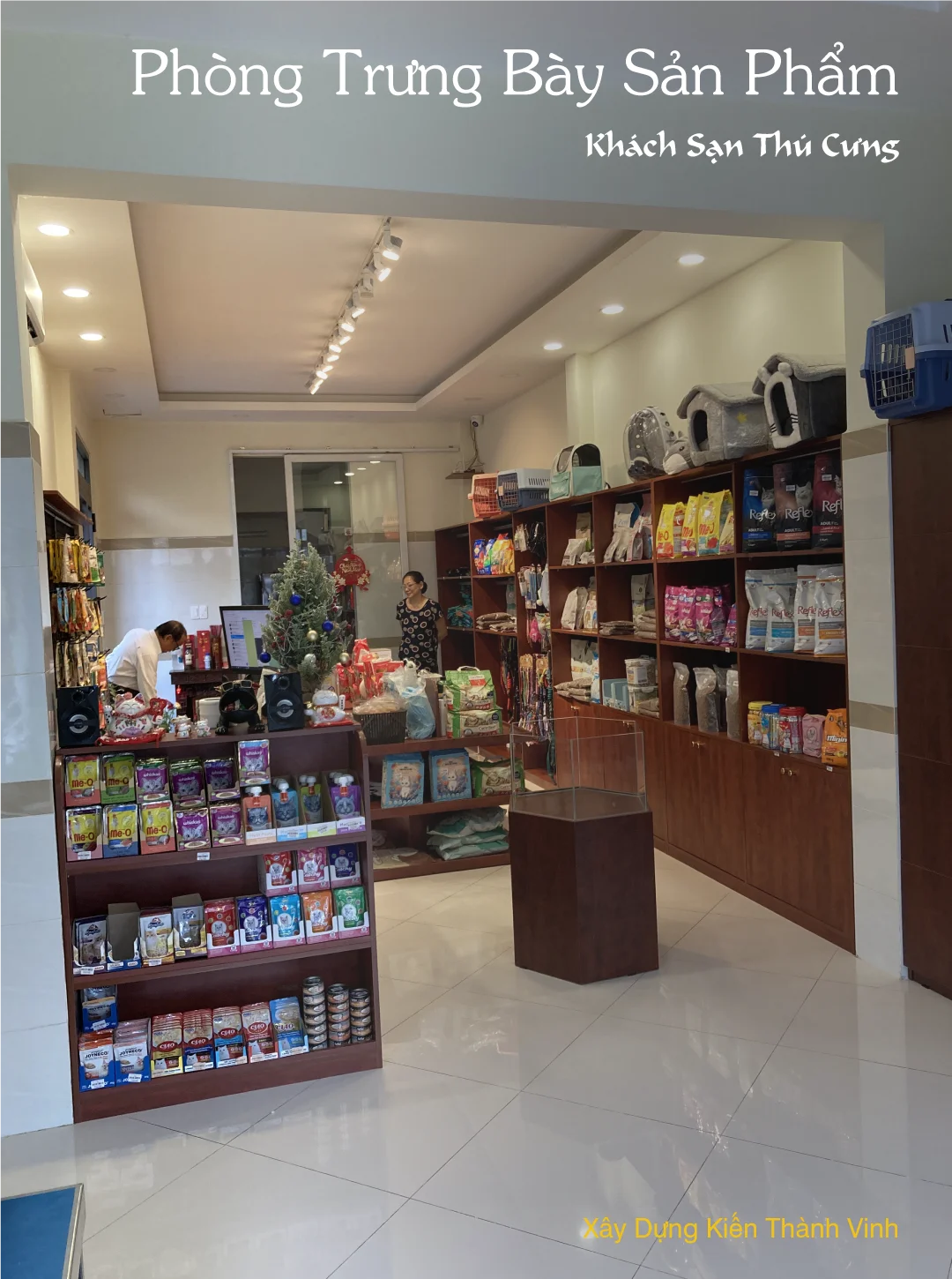 phòng trưng bày sản phẩm Khách sạn thú cưng độc đáo dành cho cún yêu Pet Hotel