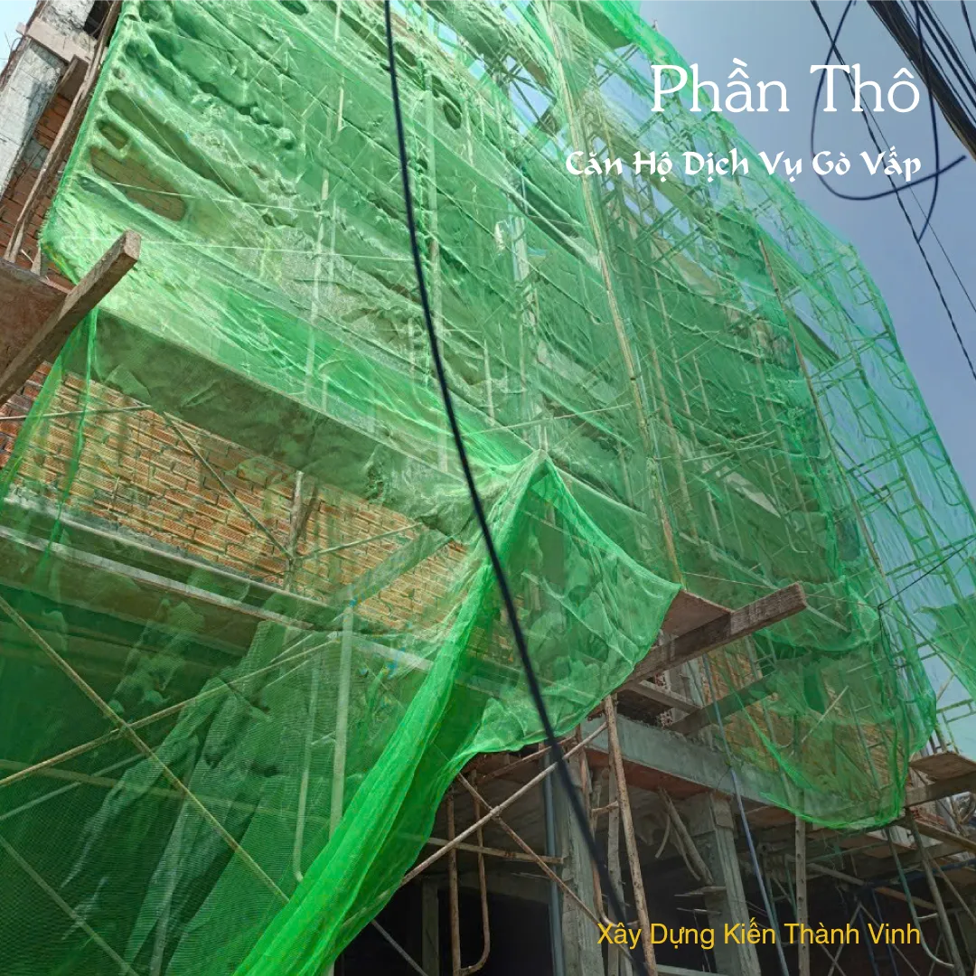 Xây phần thô căn hộ dịch vụ cho thuê hiện đại sinh lời cao tại Gò Vấp