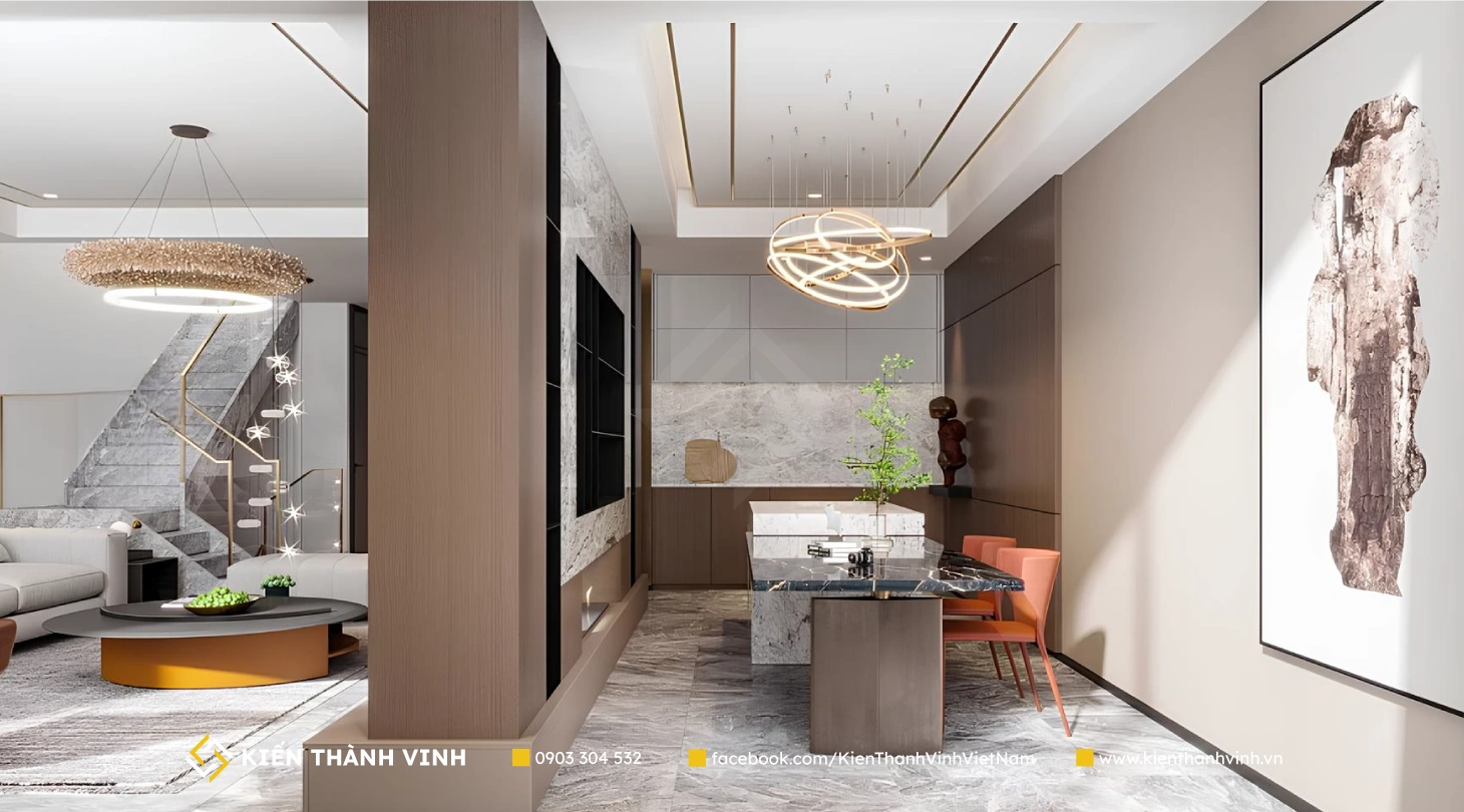 Việt House nội thất phòng làm việc phong cách tối giản