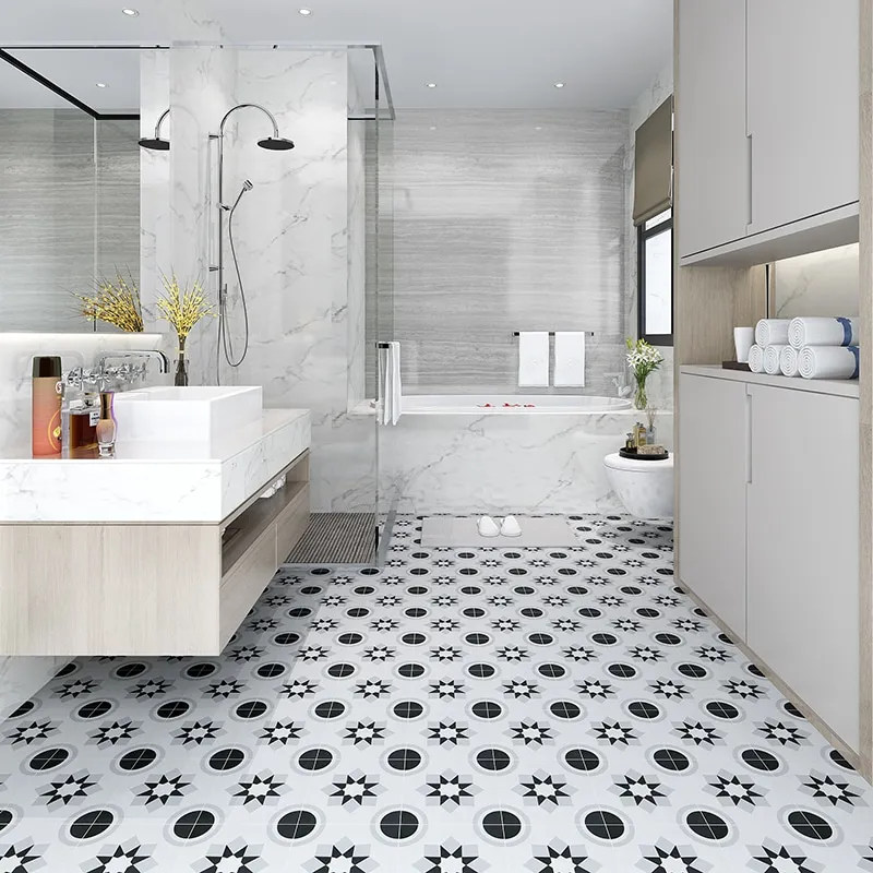 Gạch WC chống trơn trượt