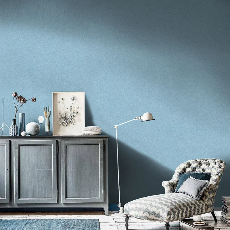 Giấy gián tường màu xanh