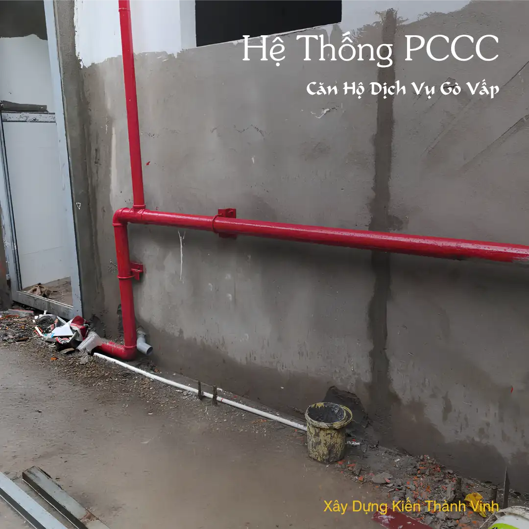 Hệ thống phòng cháy chữa cháy căn hộ dịch vụ Gò Vấp
