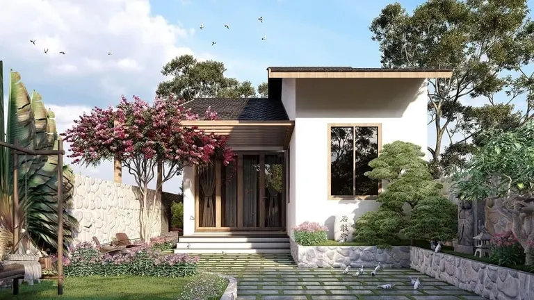 Mẫu xây dựng nhà vườn nghỉ dưỡng cho người cao tuổi